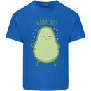 Funny Mother's Day Mamacado Avacado Mens Cotton T-Shirt Tee Top Royal Blue