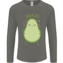 Funny Mother's Day Mamacado Avacado Mens Long Sleeve T-Shirt Charcoal