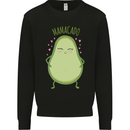 Funny Mother's Day Mamacado Avacado Mens Sweatshirt Jumper Black