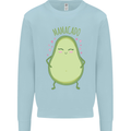 Funny Mother's Day Mamacado Avacado Mens Sweatshirt Jumper Light Blue