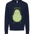 Funny Mother's Day Mamacado Avacado Mens Sweatshirt Jumper Navy Blue