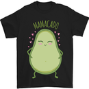 Funny Mother's Day Mamacado Avacado Mens T-Shirt Cotton Gildan Black