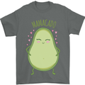 Funny Mother's Day Mamacado Avacado Mens T-Shirt Cotton Gildan Charcoal