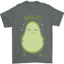Funny Mother's Day Mamacado Avacado Mens T-Shirt Cotton Gildan Charcoal