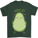 Funny Mother's Day Mamacado Avacado Mens T-Shirt Cotton Gildan Forest Green