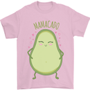 Funny Mother's Day Mamacado Avacado Mens T-Shirt Cotton Gildan Light Pink