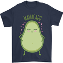 Funny Mother's Day Mamacado Avacado Mens T-Shirt Cotton Gildan Navy Blue