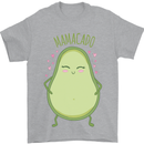 Funny Mother's Day Mamacado Avacado Mens T-Shirt Cotton Gildan Sports Grey
