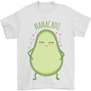 Funny Mother's Day Mamacado Avacado Mens T-Shirt Cotton Gildan White