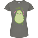 Funny Mother's Day Mamacado Avacado Womens Petite Cut T-Shirt Charcoal
