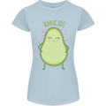Funny Mother's Day Mamacado Avacado Womens Petite Cut T-Shirt Light Blue