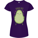 Funny Mother's Day Mamacado Avacado Womens Petite Cut T-Shirt Purple
