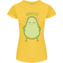 Funny Mother's Day Mamacado Avacado Womens Petite Cut T-Shirt Yellow