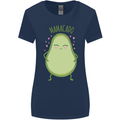 Funny Mother's Day Mamacado Avacado Womens Wider Cut T-Shirt Navy Blue