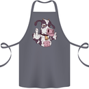 Funny Offensive Rude Cow Finger Flip Cotton Apron 100% Organic Steel