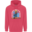 Funny Paddleboarder Jesus Paddleboarding Childrens Kids Hoodie Heliconia