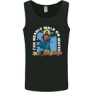 Funny Paddleboarder Jesus Paddleboarding Mens Vest Tank Top Black