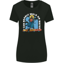 Funny Paddleboarder Jesus Paddleboarding Womens Wider Cut T-Shirt Black