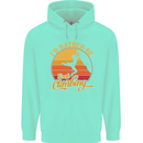 Funny Rock Climbing Climber Childrens Kids Hoodie Peppermint