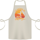 Funny Rock Climbing Climber Cotton Apron 100% Organic Natural