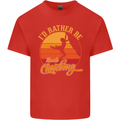Funny Rock Climbing Climber Kids T-Shirt Childrens Red