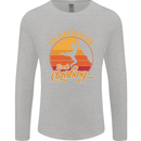 Funny Rock Climbing Climber Mens Long Sleeve T-Shirt Sports Grey