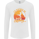 Funny Rock Climbing Climber Mens Long Sleeve T-Shirt White