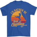 Funny Rock Climbing Climber Mens T-Shirt Cotton Gildan Royal Blue