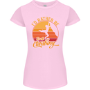 Funny Rock Climbing Climber Womens Petite Cut T-Shirt Light Pink
