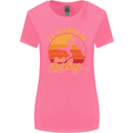 Funny Rock Climbing Climber Womens Wider Cut T-Shirt Azalea