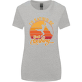 Funny Rock Climbing Climber Womens Wider Cut T-Shirt Sports Grey