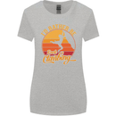 Funny Rock Climbing Climber Womens Wider Cut T-Shirt Sports Grey