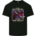 Funny Role Playing Games RPG Side Quests Kids T-Shirt Childrens Black
