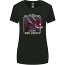 Funny Role Playing Games RPG Side Quests Womens Wider Cut T-Shirt Black