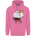 Funny Santa Ghost Christmas Halloween Mens 80% Cotton Hoodie Azelea