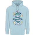 Funny Sliced Sushi Fish Fishing Fisherman Childrens Kids Hoodie Light Blue