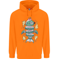 Funny Sliced Sushi Fish Fishing Fisherman Childrens Kids Hoodie Orange