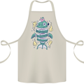 Funny Sliced Sushi Fish Fishing Fisherman Cotton Apron 100% Organic Natural
