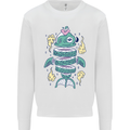 Funny Sliced Sushi Fish Fishing Fisherman Kids Sweatshirt Jumper White