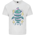 Funny Sliced Sushi Fish Fishing Fisherman Kids T-Shirt Childrens White