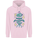 Funny Sliced Sushi Fish Fishing Fisherman Mens 80% Cotton Hoodie Light Pink
