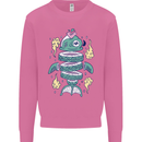 Funny Sliced Sushi Fish Fishing Fisherman Mens Sweatshirt Jumper Azalea