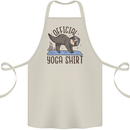 Funny Sloth Yoga Cotton Apron 100% Organic Natural