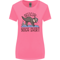Funny Sloth Yoga Womens Wider Cut T-Shirt Azalea