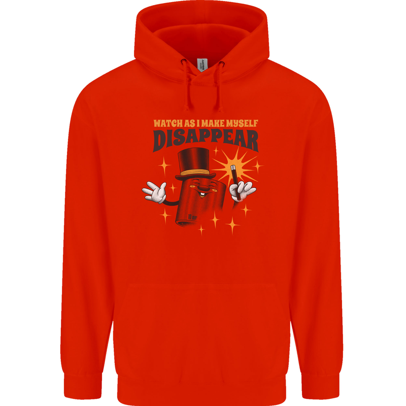 Funny Socket Mechanic DIY Tradesman Tools Childrens Kids Hoodie Bright Red