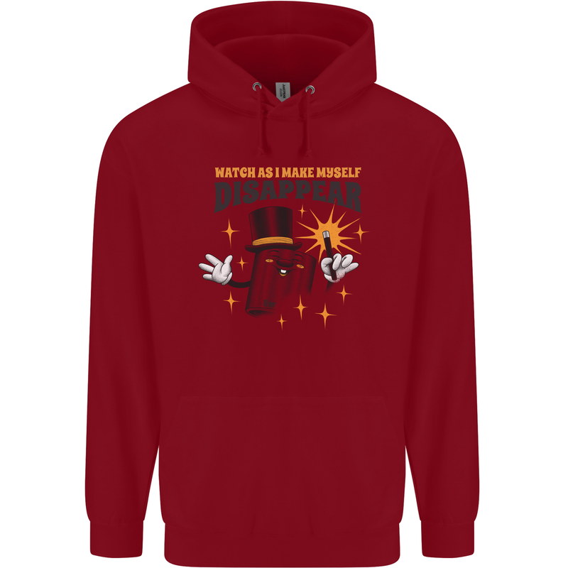 Funny Socket Mechanic DIY Tradesman Tools Childrens Kids Hoodie Red