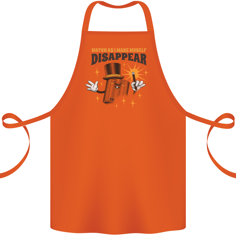 Funny Socket Mechanic DIY Tradesman Tools Cotton Apron 100% Organic Orange