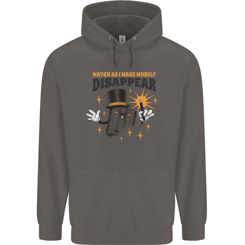 Funny Socket Mechanic DIY Tradesman Tools Mens 80% Cotton Hoodie Charcoal