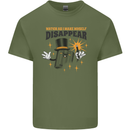 Funny Socket Mechanic DIY Tradesman Tools Mens Cotton T-Shirt Tee Top Military Green