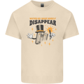 Funny Socket Mechanic DIY Tradesman Tools Mens Cotton T-Shirt Tee Top Natural
